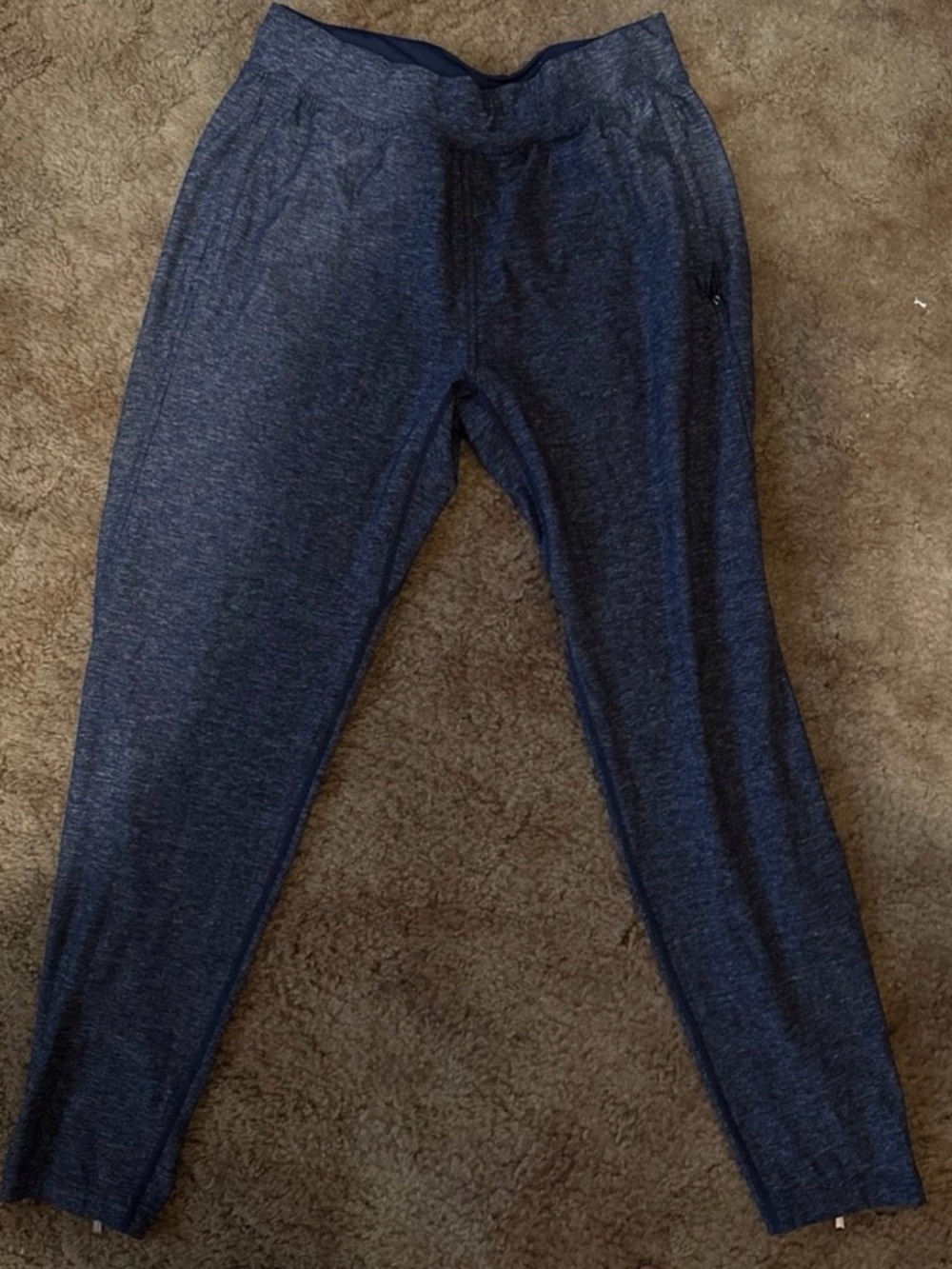 lululemon athletica Men's Heather Navy Jogger Pants
